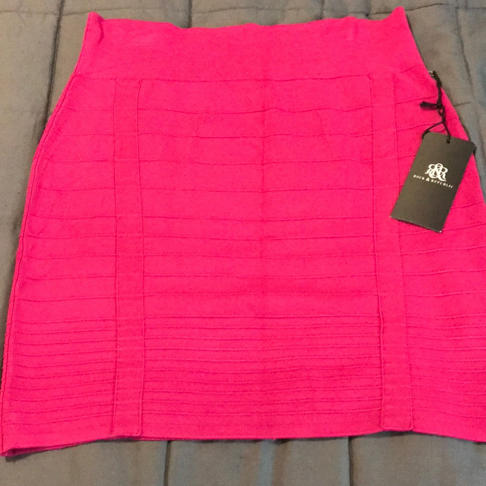 Rock and Republic Bandage Skirt